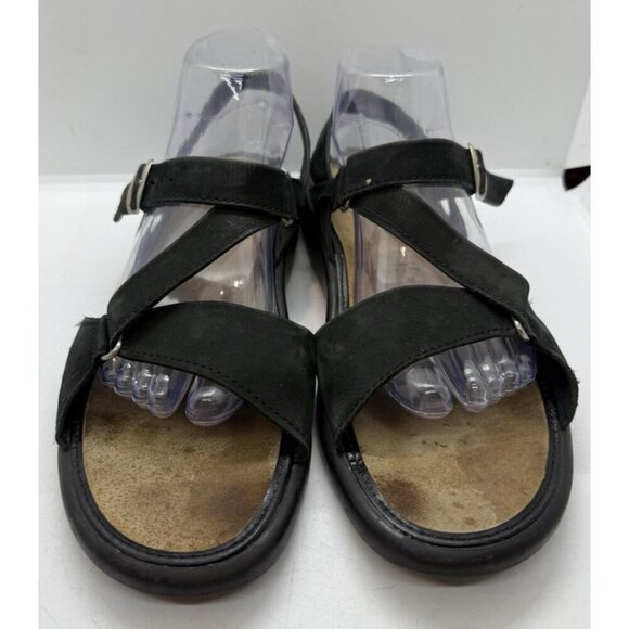 Solidus Luftpoister Natura Leather Sandals Black 8.5G US 10.5/11 Germany Straps - Picture 2 of 9